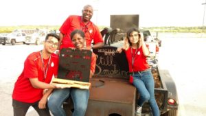 The Taft High BBQ team