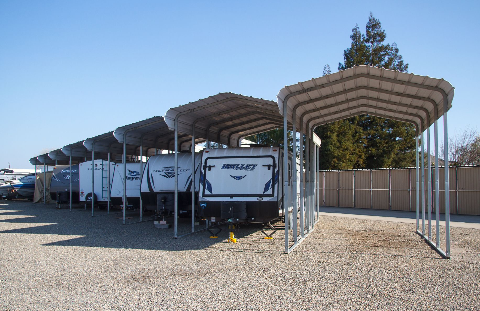 Derrel's self storage & RV storage in Fresno, CA from 23