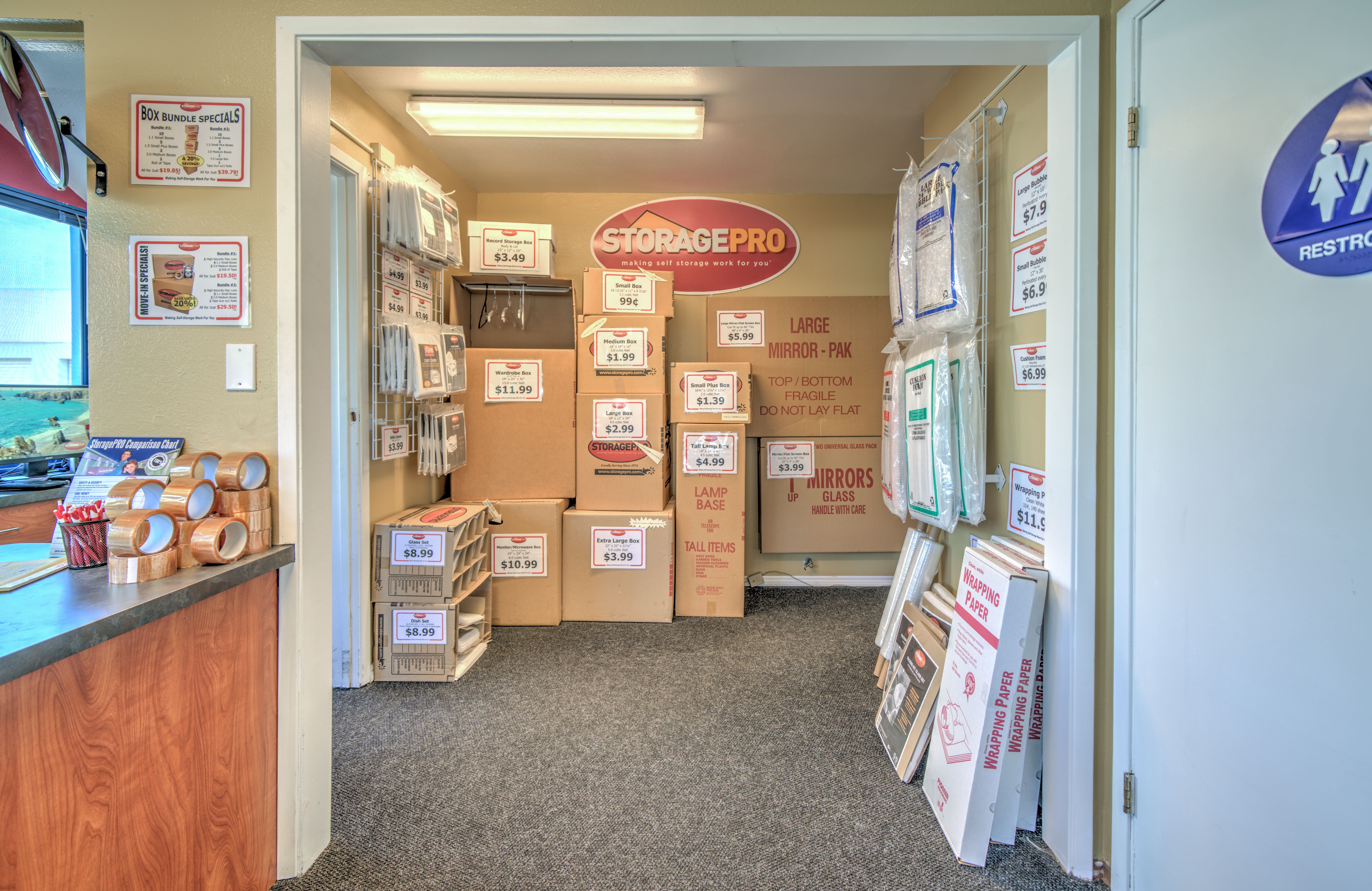 Storage Units in Santa Rosa, CA 3570 Airway Drive StoragePRO
