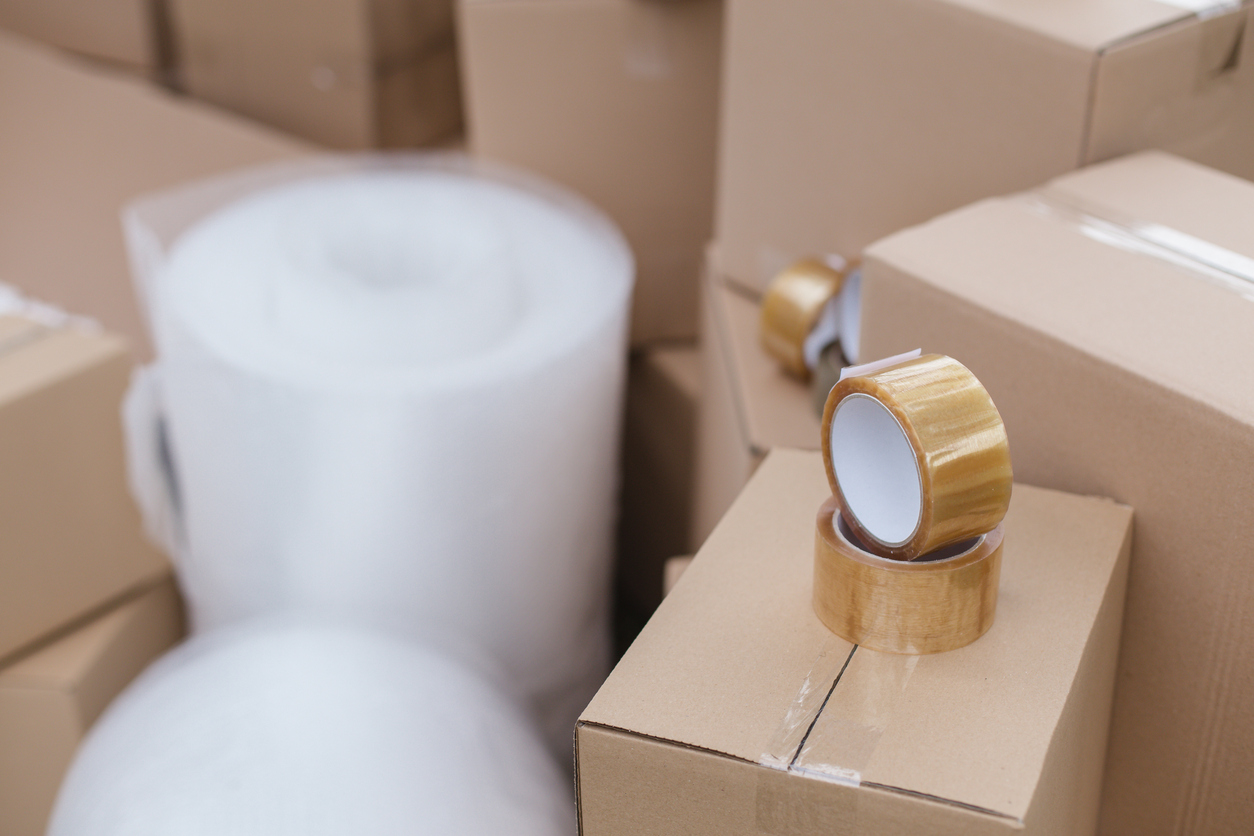 Moving Equipment and Packing Supplies Extra Storage