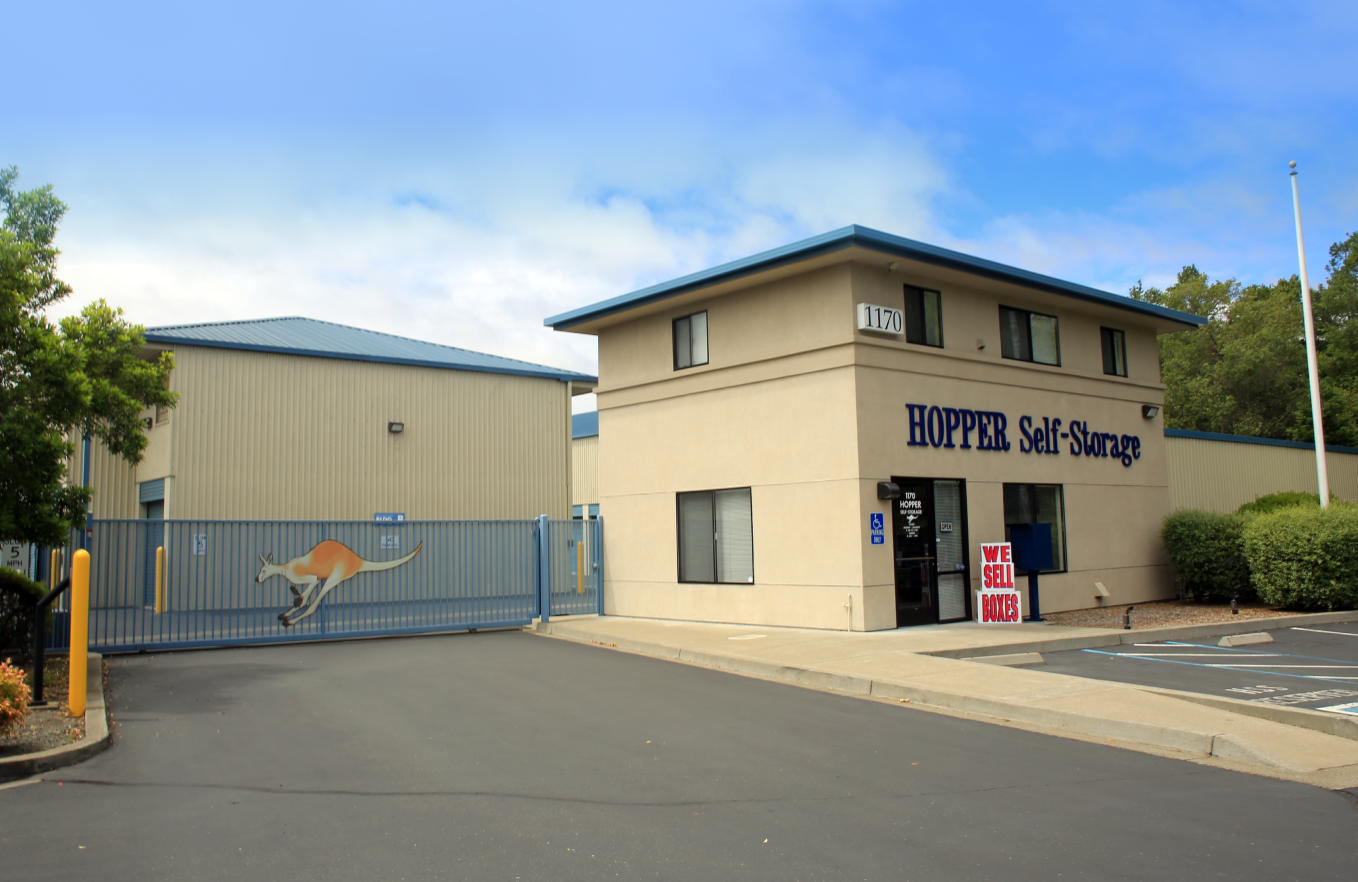Storage Units in Santa Rosa, CA 1170 Hopper Ave Hopper Self Storage