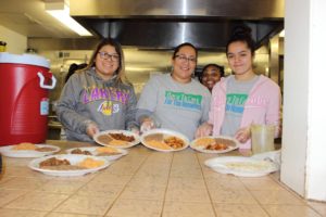 Dare To Care For The Homeless community feeding event