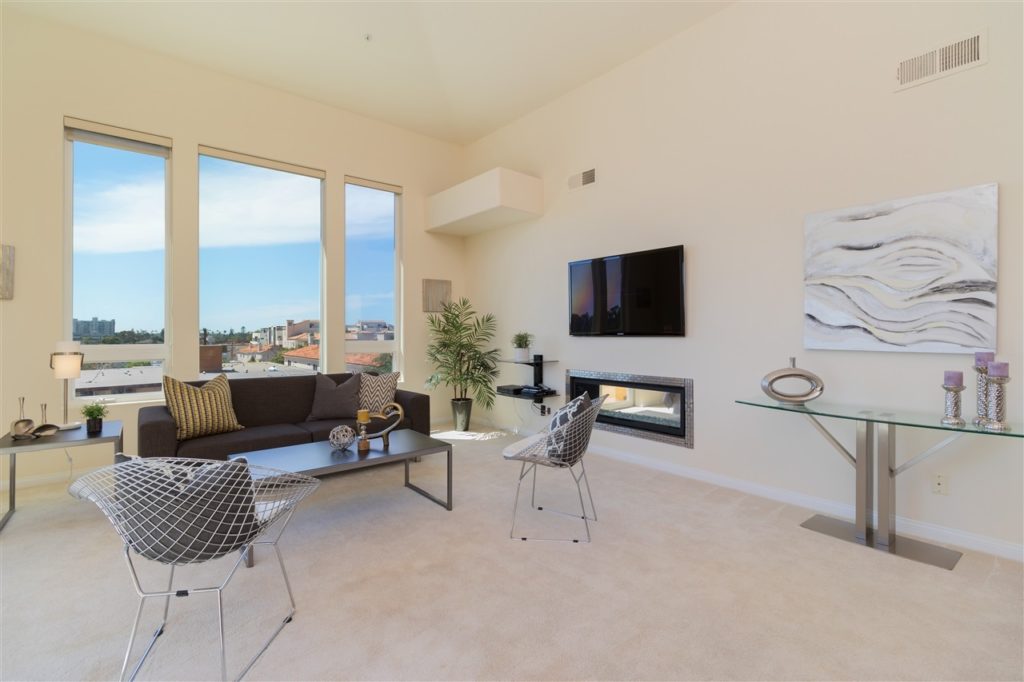 Lisa V living room staging