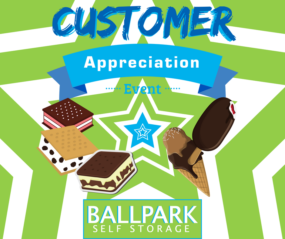Ballpark Self Storage Customer Appreciation Event July 3rd in San Diego