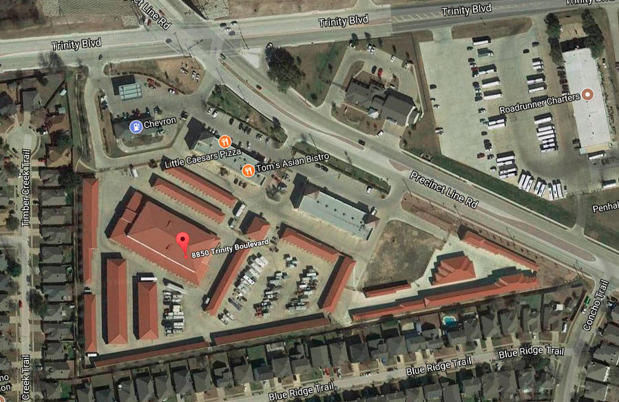 Storage Units in Hurst, TX 8850 Trinity Blvd All