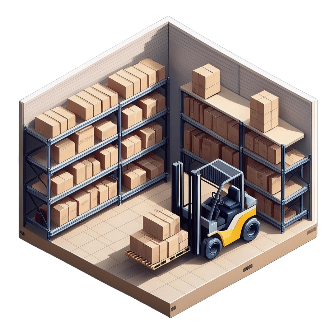 warehouse storage units size guide image for Lakestone Storage - Sun Prairie, 841 Suchomel Rd, Sun Prairie, WI, 53590